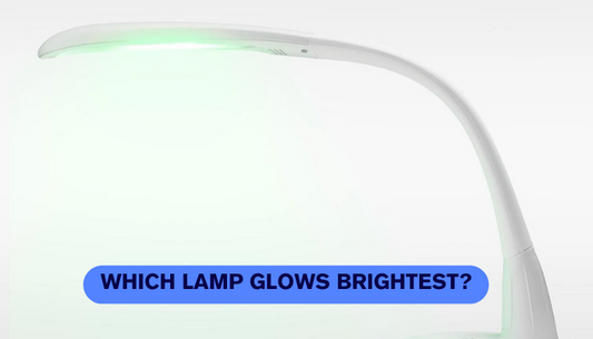 Which lamp glows brightest