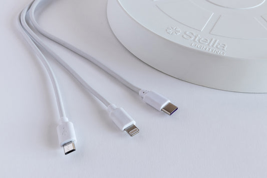 Stella>>GO Three Prong Charging Cord