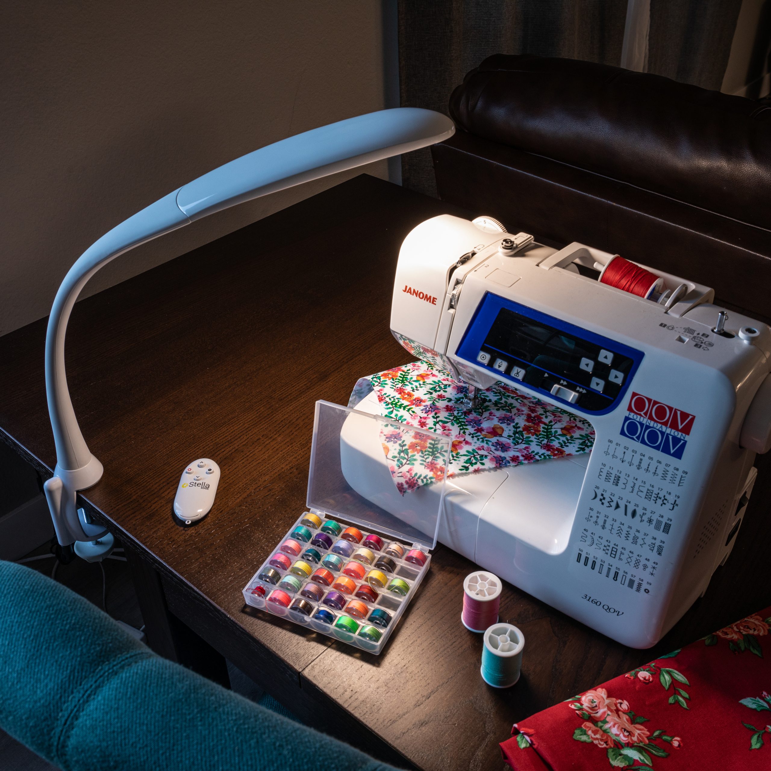 Stella EDGE with sewing machine