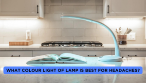 What colour light of lamp is best for headaches